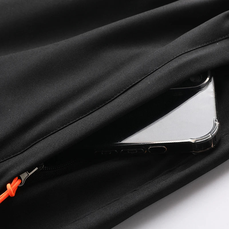 Shorts de treino esportivo masculino com bolsos para academia e treino, tamanho M-8XL