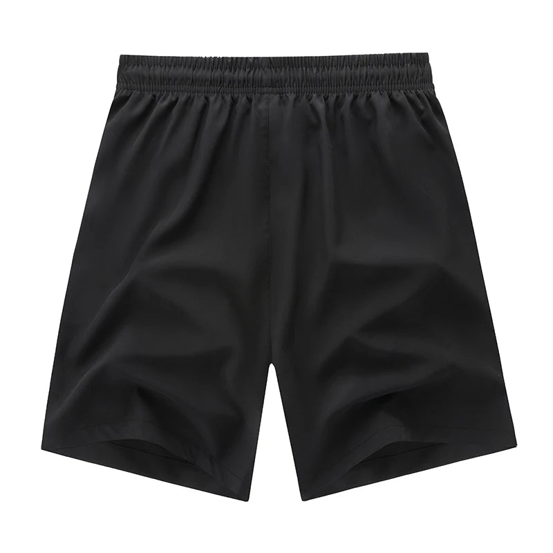 Shorts de treino esportivo masculino com bolsos para academia e treino, tamanho M-8XL