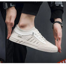 Tênis corrida masculino, respirável, Mocassins Leve, Antiderrapante