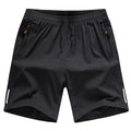 Shorts de treino esportivo masculino com bolsos para academia e treino, tamanho M-8XL