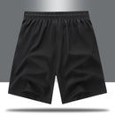 Shorts de treino esportivo masculino com bolsos para academia e treino, tamanho M-8XL