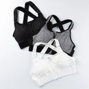 Sutiã esportivo com zíper frontal