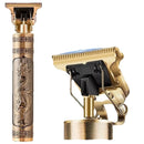 Máquina De Cortar Cabelo Recarregável Bivolt Barbeador Portátil Aparador De Pelos Barba Bigode